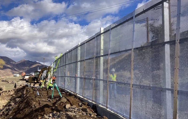 Sloan Utility Fence