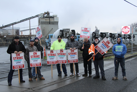 Teamsters Strike Slows Key Transit Work in Puget Sound Area