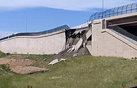 US 36 Highway Collapse
