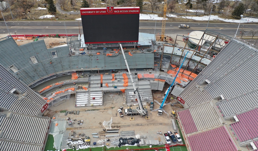 University of Utah Stadium End Zone Expansion