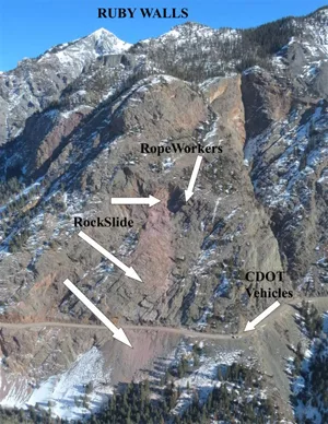 Technical Climbers Help to Reopen Colorado Pass After Major Rockslide