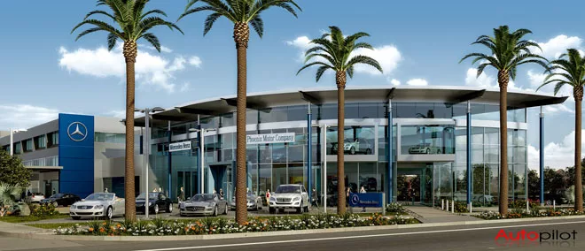 Mercedes-Benz of Scottsdale Renovates Office Building, Opens in Scottsdale