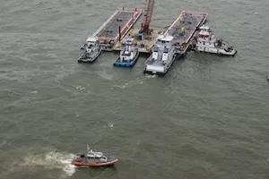 Ship and Oil Barge Collide in Houston Ship Channel, Spilling 168,000 Gal of Oil Into Texas Waters