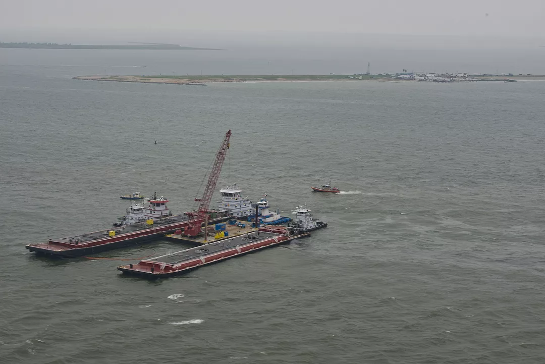 Ship and Oil Barge Collide in Houston Ship Channel, Spilling 168,000 Gal of Oil Into Texas Waters