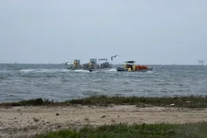 Ship and Oil Barge Collide in Houston Ship Channel, Spilling 168,000 Gal of Oil Into Texas Waters