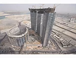 Team Completes Big Lifts for Top Hat Linking Three Abu Dhabi Towers