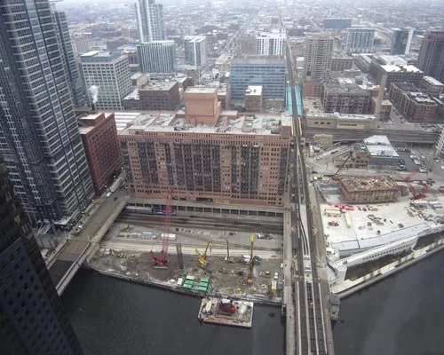 Tricky 150 N. Riverside Site Inspires Riverside Operations