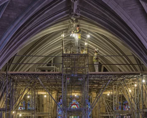 First Phase Nearly Complete on Washington National Cathedral Repairs