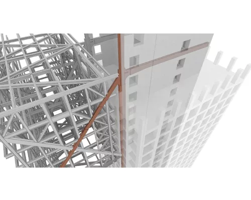 Unusual Tower Creates Landmark for Seoul Development