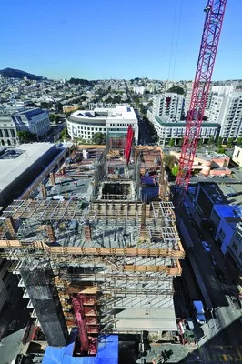 Tensioning Eases Stress on a 13-Story Sustainability Showcase
