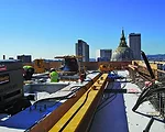 Tensioning Eases Stress on a 13-Story Sustainability Showcase