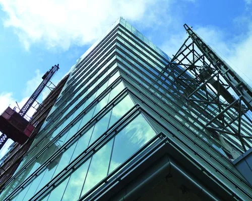 Tensioning Eases Stress on a 13-Story Sustainability Showcase