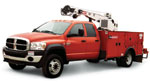 Hydraulic Crane: Fits Dodge and Sterling Chassis
