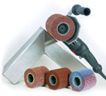 Multipurpose Finisher/ Grinder: Easily Changed Wheels