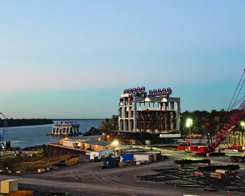 Disappearing Act: Submerging Bulky Dam Shells in the Ohio River