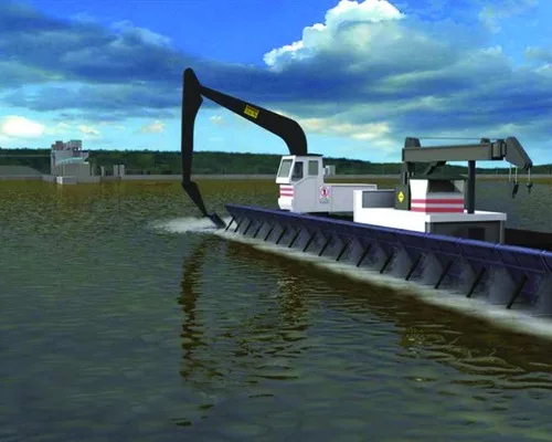 Disappearing Act: Submerging Bulky Dam Shells in the Ohio River