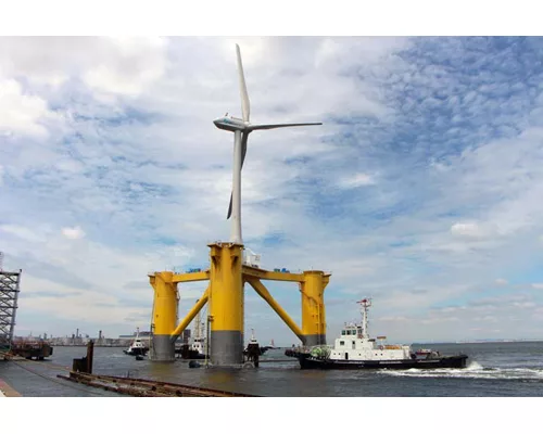 Offshore Wind-Power Prototype Advancing at Fukushima