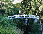 Vancouver Footbridge Clings to Cliff