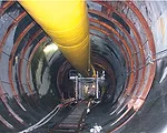 A Subway Squeezes Through