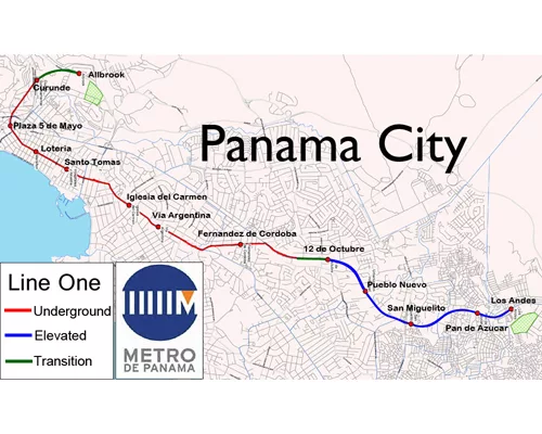 Excavation Under Way on Panama City Metro