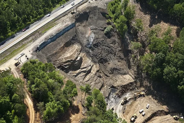 Contractor Nails Interstate Repair Job After Landslide in East Tennessee
