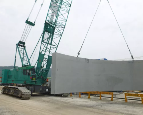 Patented Precast Shaves Costs on Korean Highway