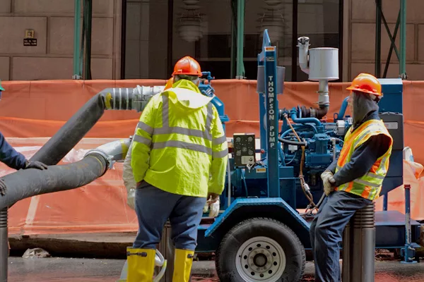 Unwatering Is a Corps Mission in New York's Tunnels