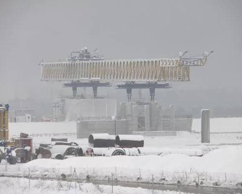 Danube Bridge 2 Crossing Nears Completion