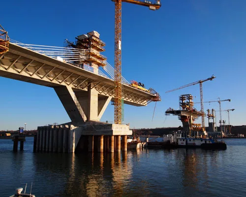Danube Bridge 2 Crossing Nears Completion