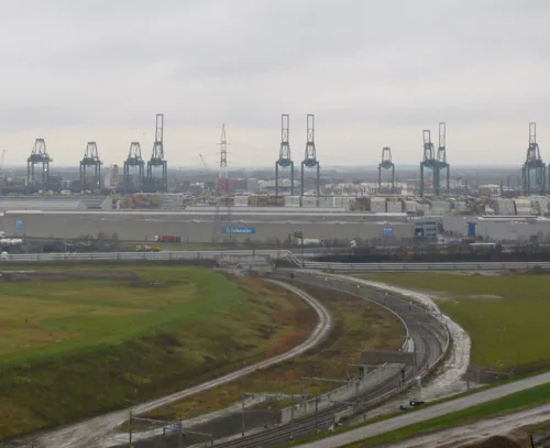 Antwerp Freight Tunnel Has Twin Bore Beneath the River Scheldt