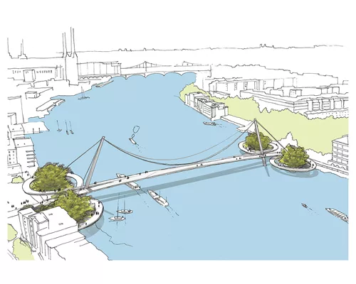 Wild Designs Flood Into London Pedestrian Bridge Contest