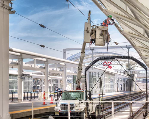 As Delayed Maryland Transit Hub Opens, Legal Battle Begins