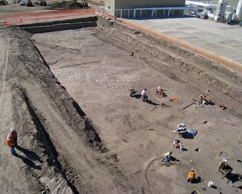 Archeological Discoveries Coexist With Construction Crews at Pima County Project