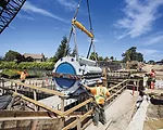 Water Pipeline Designed to Surf Seismic Waves