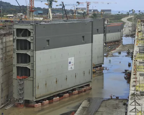 $5.25-Billion Panama Canal Expansion Program Moves Into the Final Leg