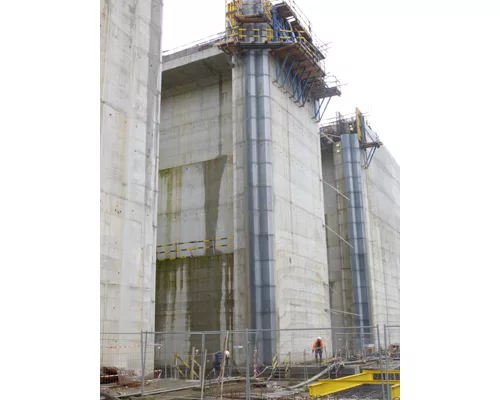 Mammoth Lock Takes Shape in Belgium