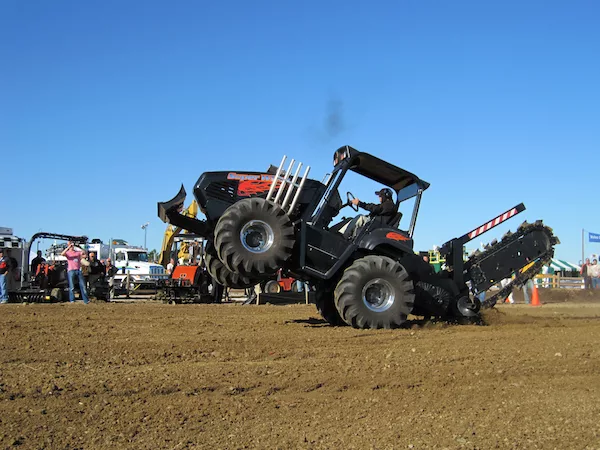 Hot-Rod Trencher Still Draws the Crowds