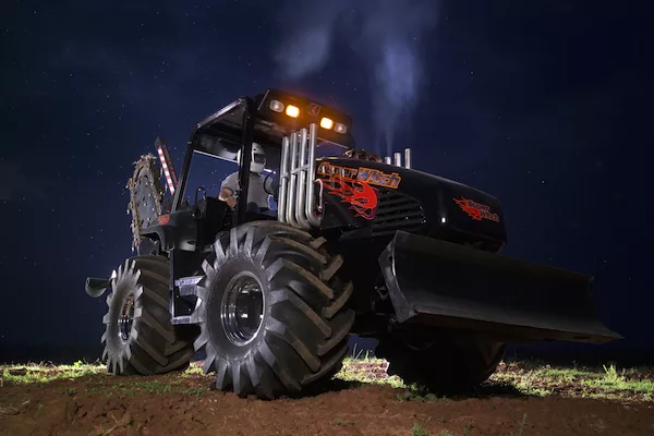 Hot-Rod Trencher Still Draws the Crowds