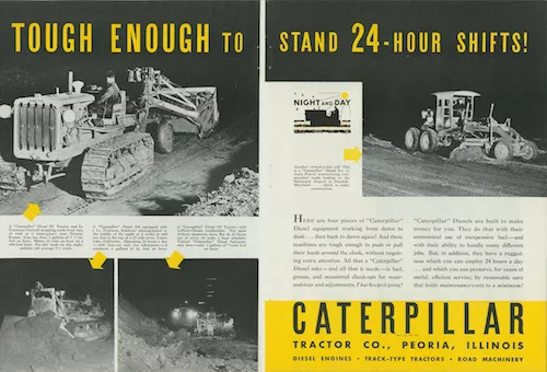 How Caterpillars Mad Men Captured Everyday Life in America