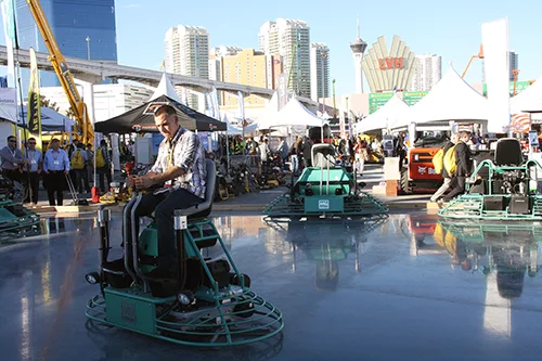 Crowds Pour Into World of Concrete 2013