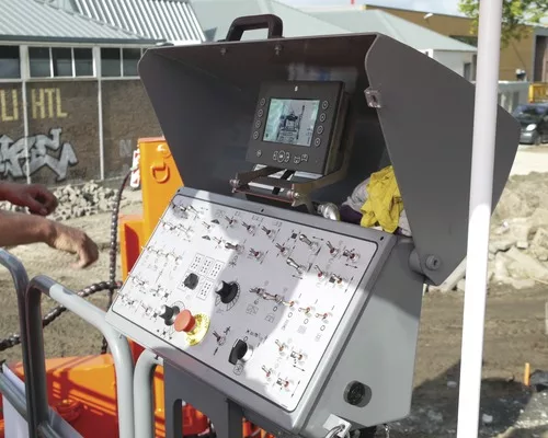 Product Snapshot: Paver Control System and Battery-Powered Chain Saw