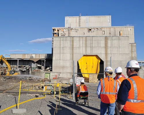 DOE Weighs Use of Robotic Technology To Speed Reactor Demolition at Hanford Site