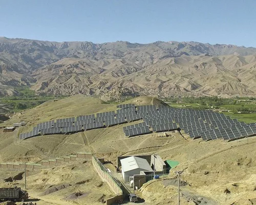 Solar-Powered Electric Utility Lights Up Communities in Afghanistan