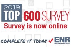 ENR 2019 Top 600 Survey