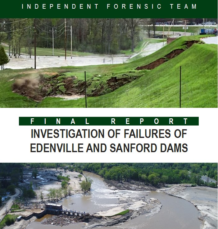 Report: Michigan Dam Collapses Caused by Rapid Liquefaction of Embankment