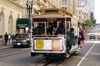 San Francisco cable car
