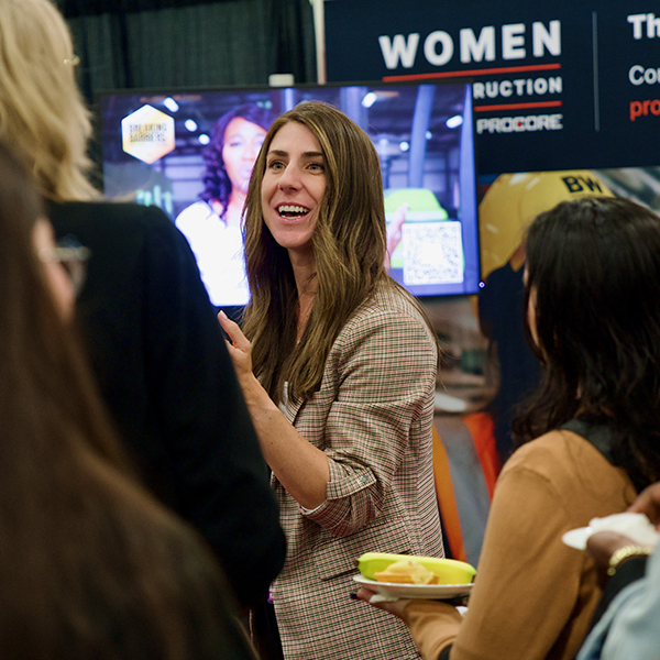 connect and network at Groundbreaking Women in Construction