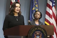 Governor Gretchen Whitmer Governor Gretchen Whitmer and Dr. Joneigh Khaldun