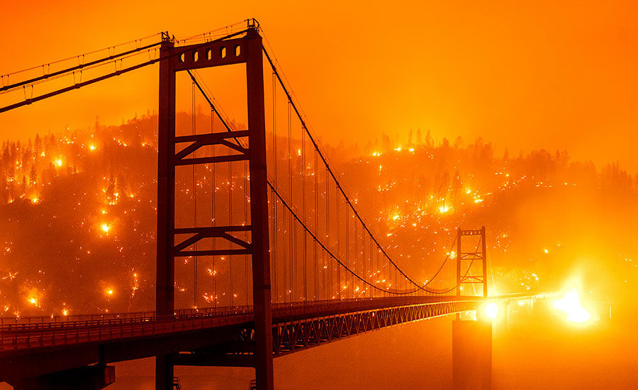 2020 California Fire Sept Bridge