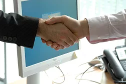 Mergers Handshake
